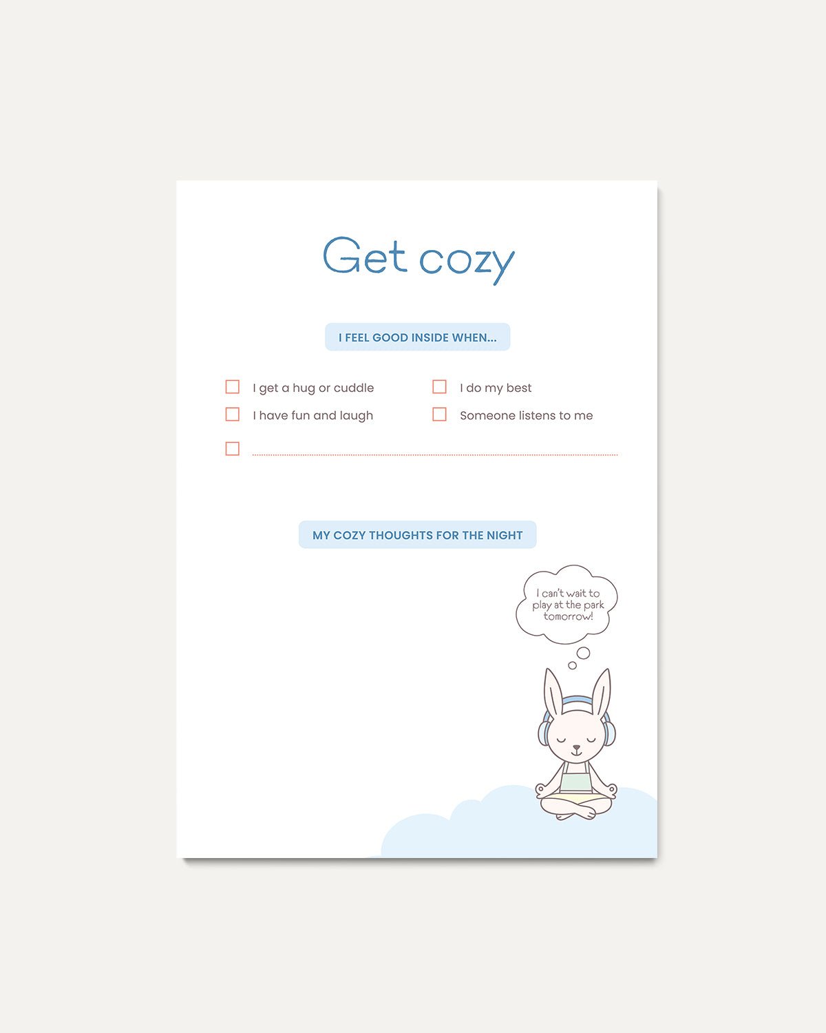 The Calm Mind Routine for Kids - Miji